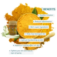 Tuna's® Kasturi Turmeric for Skin Excess Oil Remover | Pimple Mark Remover - 100gm