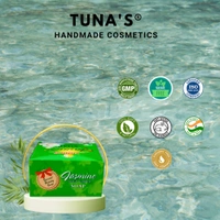Tuna's® Tunas Jasmine Herbal Infused Soap Pack of 4 - 100Gm*4, Jasmine