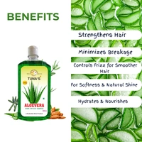 Tuna's® Herbs Infused Aloevera Shampoo | Helps to Reduce Hair Breakage | SLS PARABEN FREE - 500ML