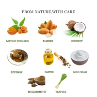 Tuna'sĀ® Tunas Turmeric Soap | Blemish Care | Fades Marks | Free From Animal Fats Like Tallow or Lard etc..100gm