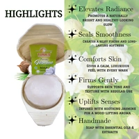 Tuna'sĀ® Tunas Jasmine Soap | Improve Skin Tone | Stress Relief | Free From Animal Fats Like Tallow or Lard etc..100gm