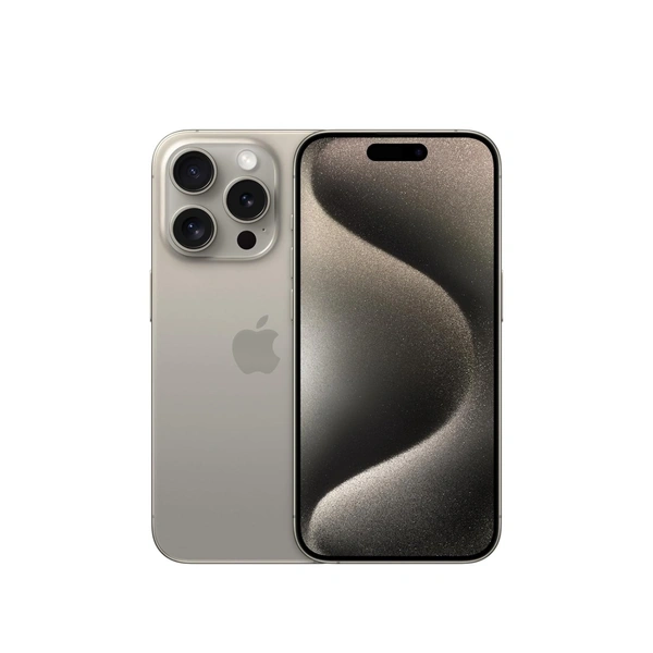 (Global) Apple iPhone 15 Pro (128 GB) - Natural Titanium - natural titanium, 128GB