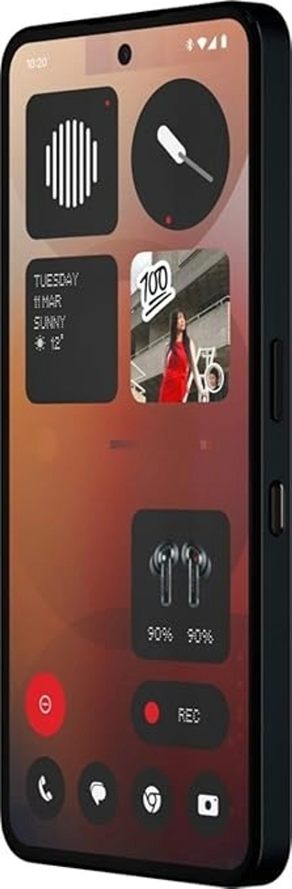 Nothing Phone (3a) Pro 5G (BLACK, 8GB RAM + 256GB Storage) - Black, 8GB-256GB