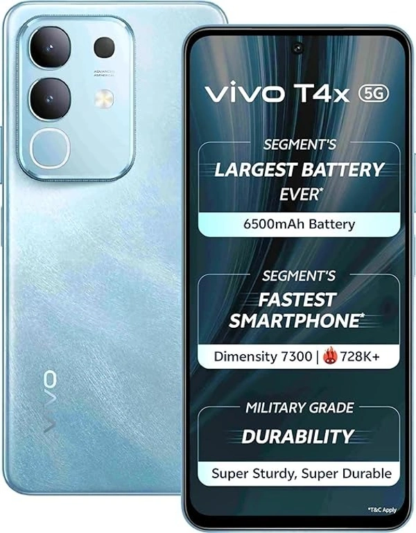 VIVO T4x (blue, 8GB + 256GB) - Downy, 8GB-256GB