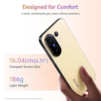 VIVO X200 FE 5G (Amber Yellow, 12GB RAM, 256GB Storage) - Amber Yellow, 12GB-256GB