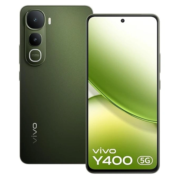 Vivo Y400 5G (Olive Green, 8GB RAM, 128GB Storage) - Olive Green, 8GB-128GB