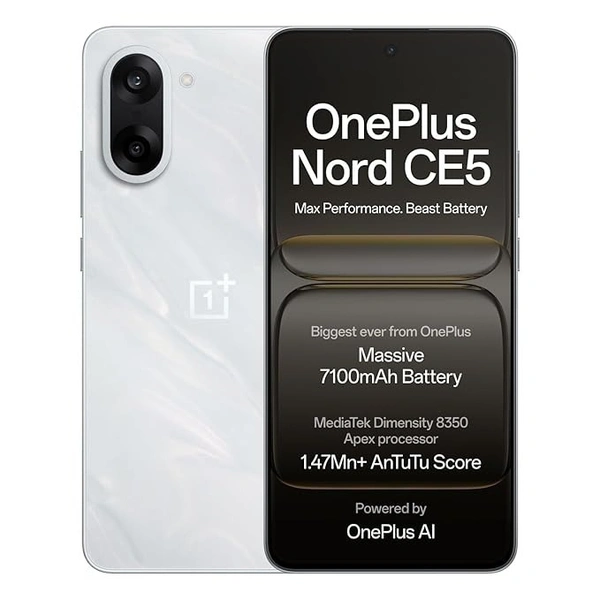 OnePlus Nord CE5 |  8GB + 128GB | white - White, 8GB-128GB