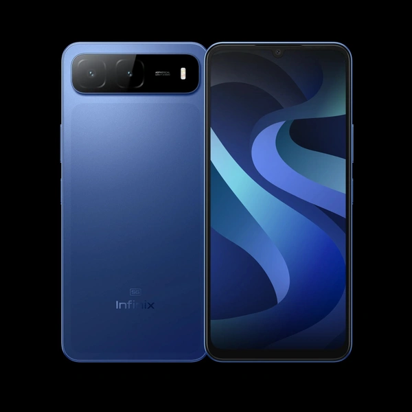 Infinix HOT 60i 5G (blue, 4GB RAM, 128GB Storage)  - blue, 4GB-128GB