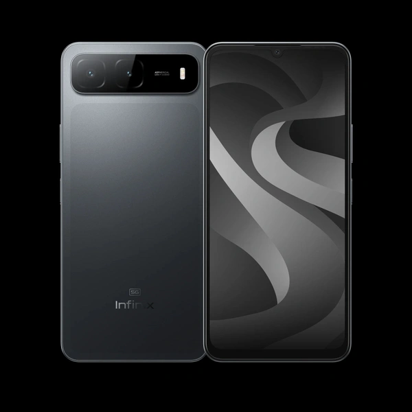 Infinix HOT 60i 5G (black, 4GB RAM, 128GB Storage)  - Black, 4GB-128GB