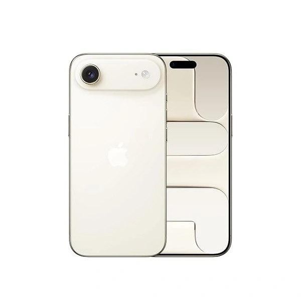 iPhone Air 256 GB: Thinnest iPhone Ever, 16.63 cm (6.5″) Display with Promotion up to 120Hz, Powerful A19 Pro Chip, Center Stage Front Camera, All-Day Battery Life; Light Gold - light glow, 256GB