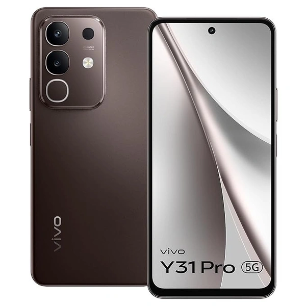 vivo Y31 Pro 5G (Mocha Brown, 8GB RAM, 256 GB Storage)   - Mocha Brown, 8GB-256GB