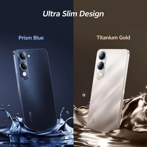 Vivo T4 Lite 5G Prism Blue (4GB-128GB) - Prism Blue, 4GB-128GB