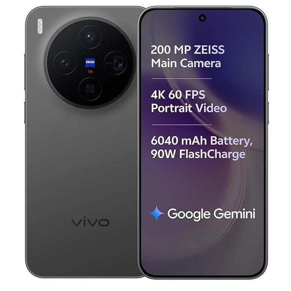 vivo X300 5G (Elite Black, 12GB RAM, 256GB Storage) - Elite Black, 12GB-256GB
