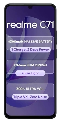 Realme C71 4G Smartphone 4GB+64GB Black - Black, 4GB-64GB