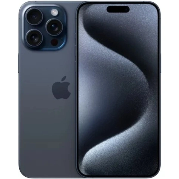 (Global) Apple iPhone 15 Pro Max (256 GB) - blue Titanium - blue, 256GB