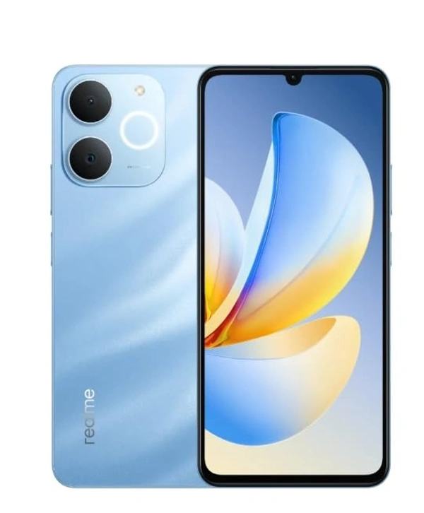 realme P4 Lite Smartphone, 4GB RAM, 64GB Storage, Sea Blue - Sea Blue, 4GB-64GB