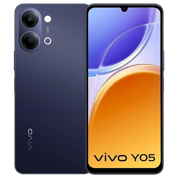 vivo Y05 (blue, 4GB RAM, 64GB Storage) 