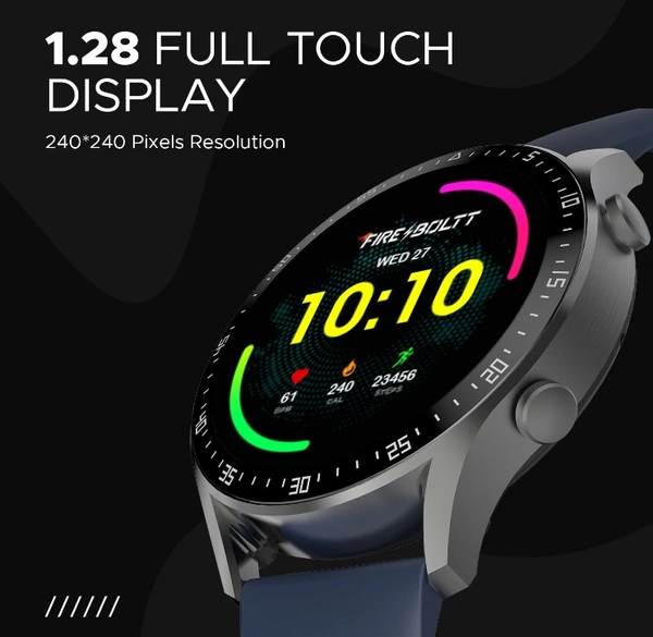 Fire-Boltt India's No 1 Smartwatch Brand Talk 2 Bluetooth Calling Smartwatch with Dual Button, Hands On Voice Assistance, 120 Sports Modes, in Built Mic...