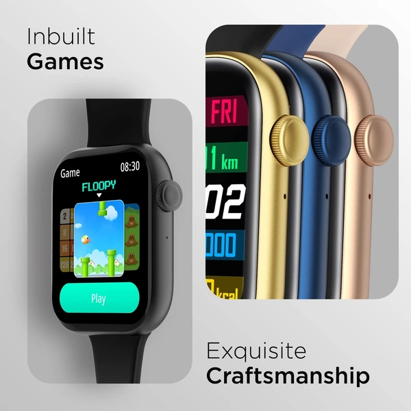 Fire-Boltt Ring 3 Smart Watch 1.8 Biggest Display with Advanced Bluetooth Calling Chip, Voice Assistance,118 Sports Modes, in Built Calculator & Games,...