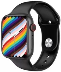yoof GLOW Smartwatch  (Black Strap, FREE SIZE)