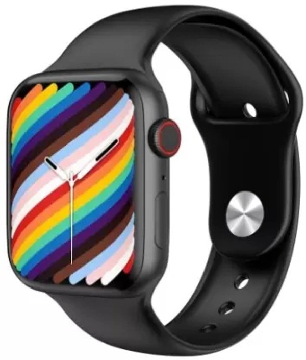 yoof GLOW Smartwatch  (Black Strap, FREE SIZE)