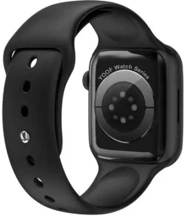 yoof GLOW Smartwatch  (Black Strap, FREE SIZE)