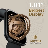 Fire-Boltt Dazzle 1.83" Smartwatch Full Touch Largest Borderless Display & 60 Sports Mode - Black, 1.83
