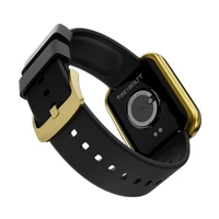 Fire-Boltt Celcius 1.91 inch HD 240*296 Borderless Display & Body Temperature Monitoring Smartwatch (Metal Black Strap, Free Size) - METAL BLACK, 1.96