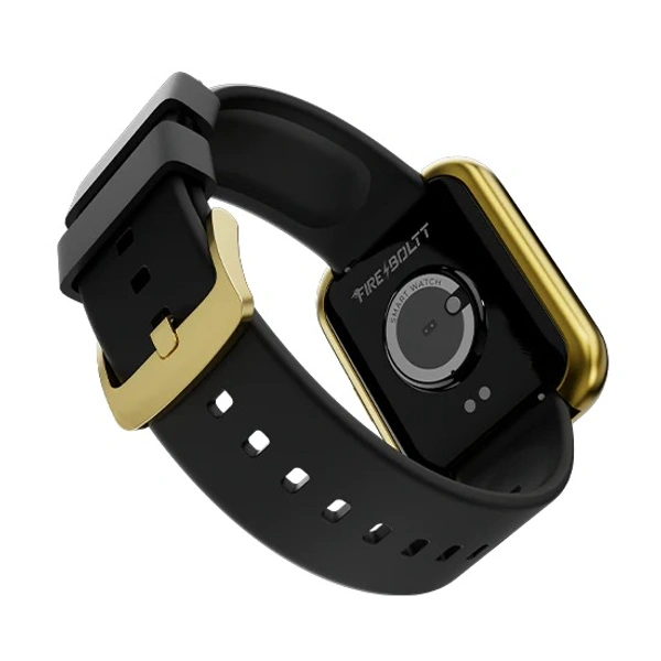 Fire-Boltt Celcius 1.91 inch HD 240*296 Borderless Display & Body Temperature Monitoring Smartwatch (Metal Black Strap, Free Size) - METAL BLACK, 1.96