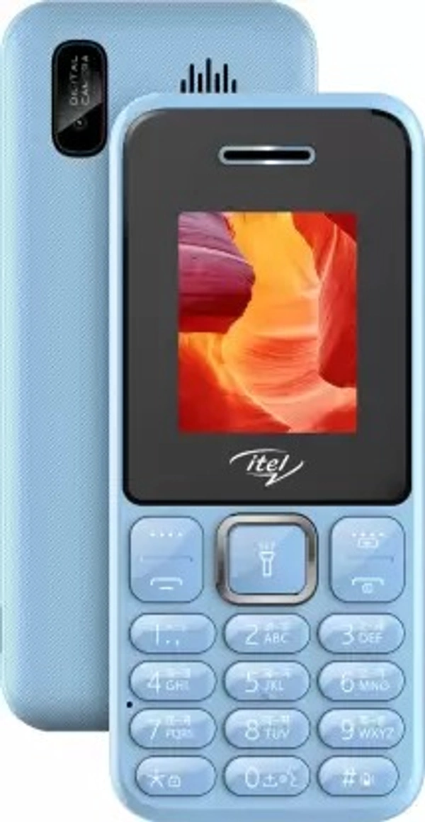 itel power 100  (Light Blue) - light blue
