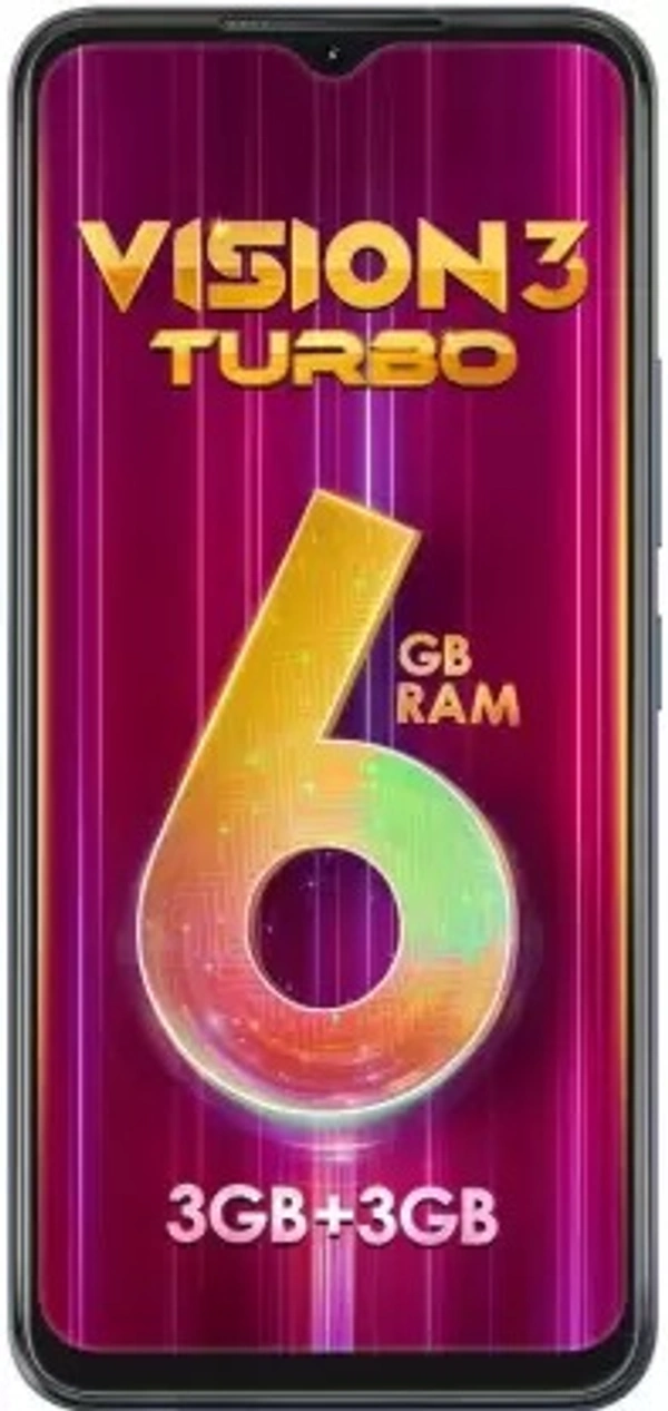 itel Vision3 Turbo (Deep Ocean Black, 64 GB)  (3 GB RAM) - Deep Ocean Black, 3GB-64GB