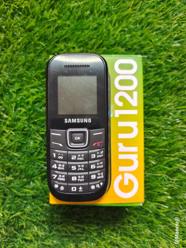(Refubrished)SAMSUNG GURU 1200  (Black) - Black