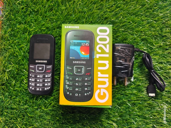 (Refubrished)SAMSUNG GURU 1200  (Black) - Black