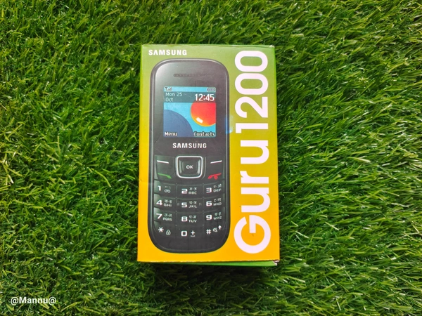 (Refubrished)SAMSUNG GURU 1200  (Black) - Black