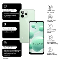 LAVA YUVA 2 PRO (Glass Green, 64 GB)  (4 GB RAM) - Green, 4GB-64GB
