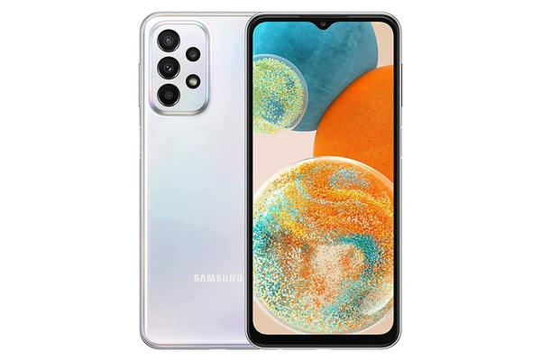 SAMSUNG Galaxy A23 5G (Silver, 128 GB)  (6 GB RAM)