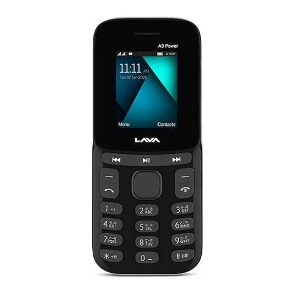Lava A3 Power (Aqua Grey) - AQUA GREY