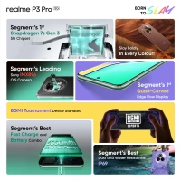 Realme P3 Pro 5G (Saturn Brown 8GB+ 128GB )  - Spicy Mix, Realme P3 Pro 5G ( Saturn Brown  8GB+ 128GB )