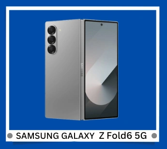 Samsung Galaxy Z Fold6 5G AI Smartphone (Silver Shadow, 12GB RAM