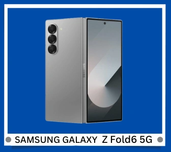 Samsung Galaxy Z Fold6 5G AI Smartphone (Silver Shadow, 12GB RAM