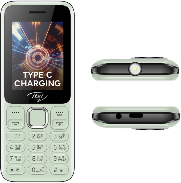 itel Power 450  (blue) - White