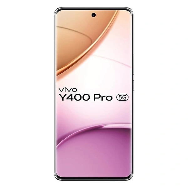 Vivo Y400 Pro 5G (Freestyle White, 8GB RAM, 256GB Storage) - Freestyle White, 8GB-256GB