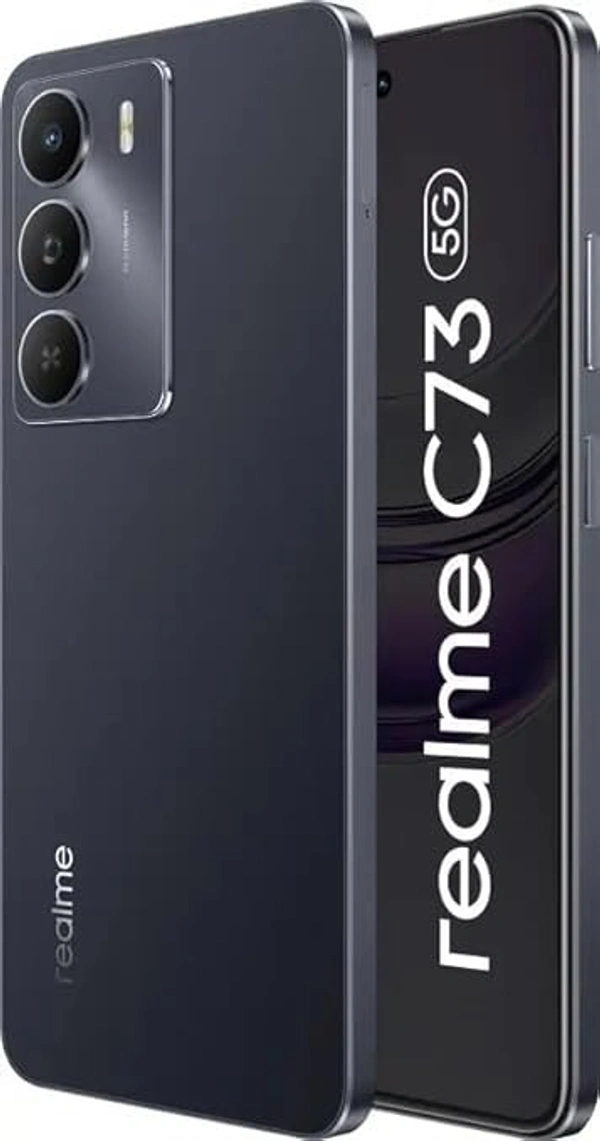 realme C73 5G (black, 128 GB) (4 GB RAM) - Black, 4GB-128GB