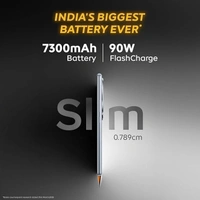 iQOO Z10 5G (Glacier Silver, 8GB RAM, 128GB Storage) | India's Biggest Ever 7300 mAh Battery | Snapdragon 7s Gen 3 Processor | Brightest Quad Curved AMOLED Display in The Segment - Glacier Silver, 8GB-128GB