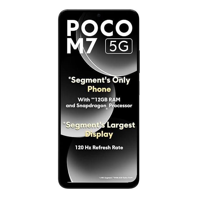 未開封POCO M7 ブラック 6GB RAM 128GB ROM Xiaomi POCO M7