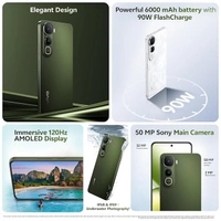 Vivo Y400 5G (Olive Green, 8GB RAM, 128GB Storage) - Olive Green, 8GB-128GB