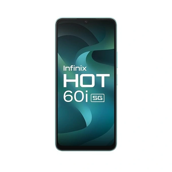 Infinix HOT 60i 5G (Monsoon Green, 4GB RAM, 128GB Storage)  - Monsoon Green, 4GB-128GB