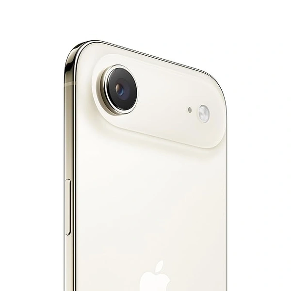 iPhone Air 256 GB: Thinnest iPhone Ever, 16.63 cm (6.5″) Display with Promotion up to 120Hz, Powerful A19 Pro Chip, Center Stage Front Camera, All-Day Battery Life; Light Gold - light glow, 256GB