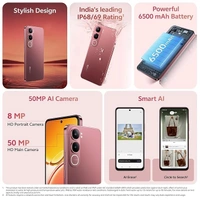 vivo Y31 5G (Rose Red, 4GB RAM, 128GB Storage) - Rose Red, 4GB-128GB