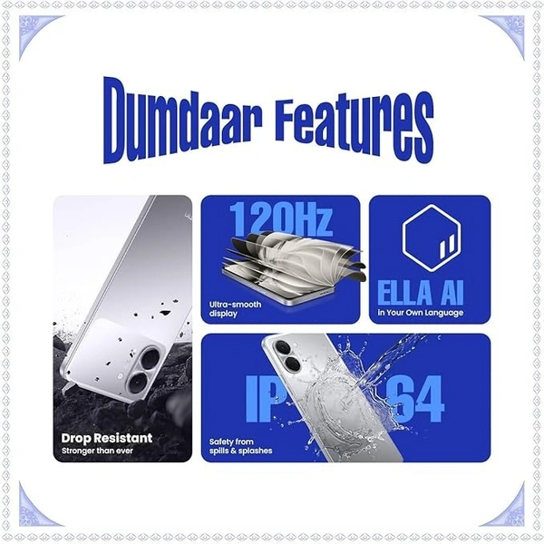 Tecno Spark Go 3 (silver, 4GB+64GB) - silver, 6GB-64GB